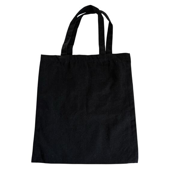 Via Penny Lane Reworked Apparel | Led Zeppelin Upcycled Black Canvas Tote Bag OS - Picture 7 of 7